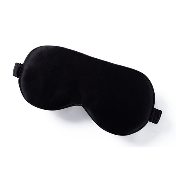 Sovemaske morbærsilke 2-pak Black
