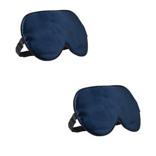 Sovmask silke 2-pack DarkBlue