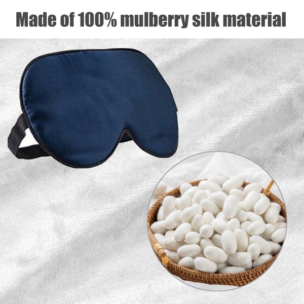 Sovmask silke 2-pack DarkBlue
