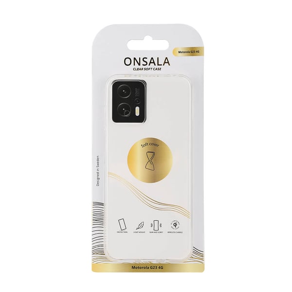 Mobildeksel TPU Transparent - Motorola Moto Moto G23 4G