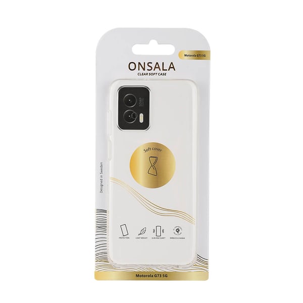 Mobildeksel TPU Transparent - Motorola Moto G73 5G