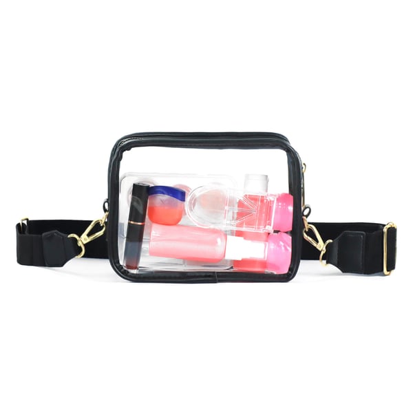 Transparent Väska Black