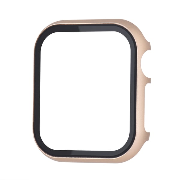 Smart klokkedeksel med skjermbeskytter Gold Apple Watch 8 / Ultra 42 mm