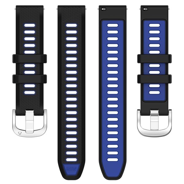 Klokkereim silikon Garmin Forerunner 265 / 265 Music Black Garmin Forerunner 265 / 265 Music / 255 / 255 Music / Venu 2 / Vivoactive 4