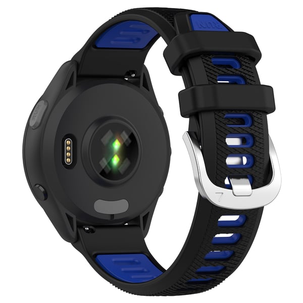 Klokkereim silikon Garmin Forerunner 265 / 265 Music Black Garmin Forerunner 265 / 265 Music / 255 / 255 Music / Venu 2 / Vivoactive 4