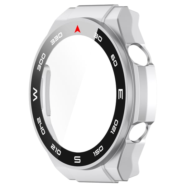 Smart klokkedeksel med skjermbeskytter Silver Huawei Watch Ultimate
