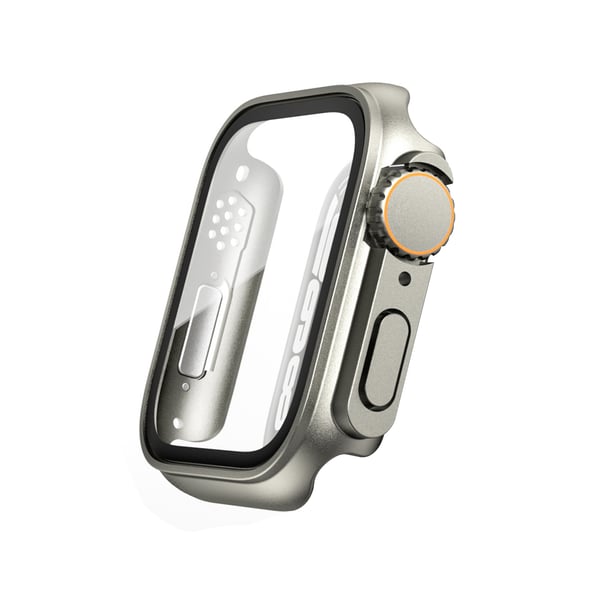 Kellon kotelo näytönsuojalla Apple Watch Ultra 8/7 Silver 41 mm