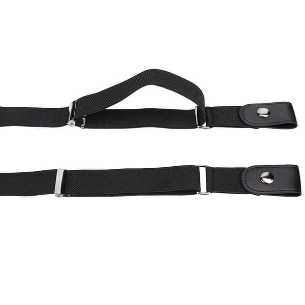 Elastiskt bälte utan spänne Grey