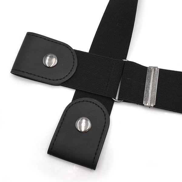 Elastiskt bälte utan spänne 2-pack