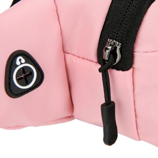 Canvas fanny-reppu Black