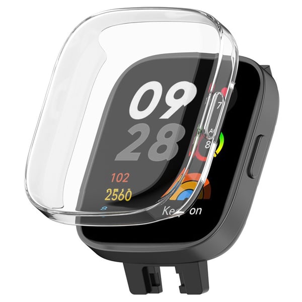 Kellokotelo Kellon kansi TPU Black Redmi Watch 3
