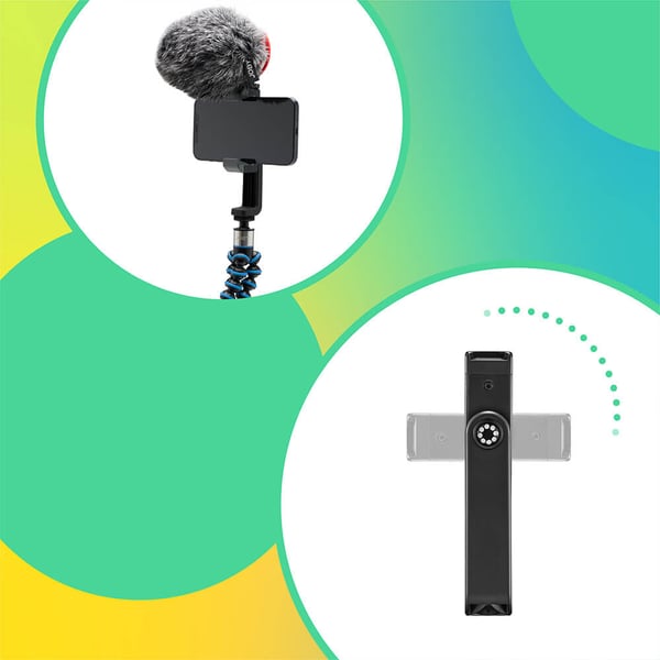 Stativsett Smartphone GorillaPod Go 500 + GripTight 360 Blå