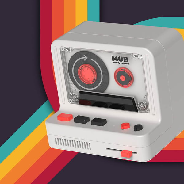 Kaijutin Retro Kamera Harmaa