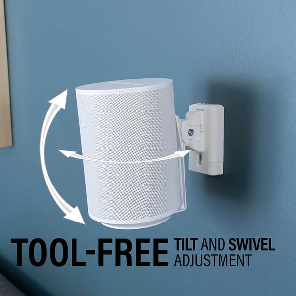 Wall Mount for Sonos ERA100 Pair White