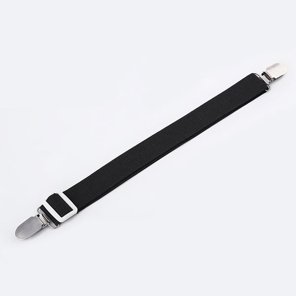 4 st Elastiska halkfria remmar Black