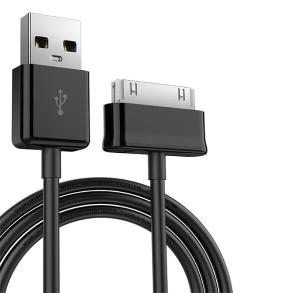 30-nastainen USB-kaapeli / latauskaapeli tietojen synkronointiin Black Samsung P1000 1 m 30-nastainen USB-kaapeli / latauskaapeli tietojen synkronointiin Black Samsung P1000 1 m