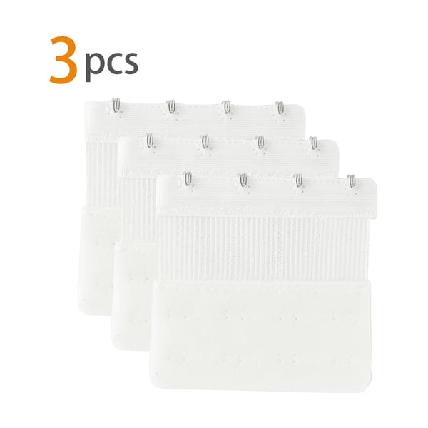 3 stk BH forlængelsesstropper White S