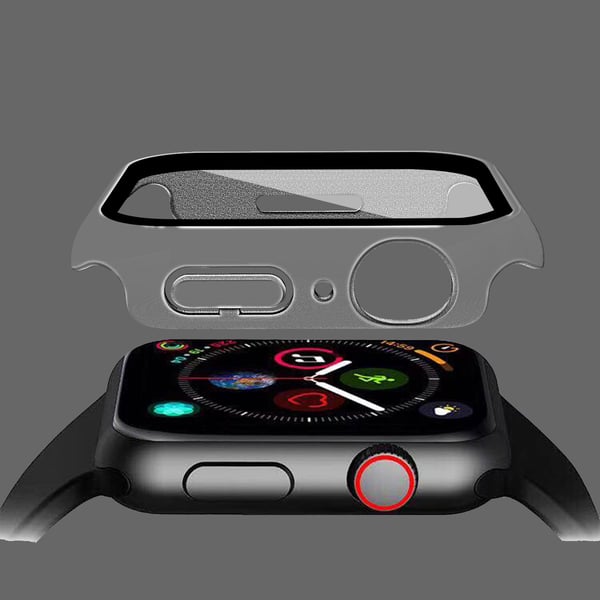 Älykellokotelo näytönsuojalla Transparent Apple Watch 7/8 45 mm