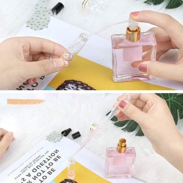 Liten parfymeflaske, 5 ml - 5 stk Black