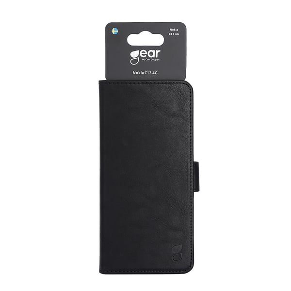 Wallet Case Black - Nokia C12 4G