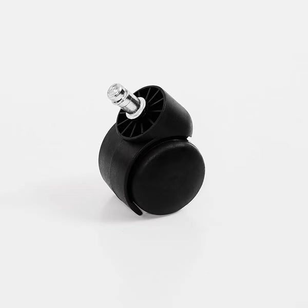 Stolhjul svinghjul møbelhjul 5-pakning 50 mm / 2 tommer Black