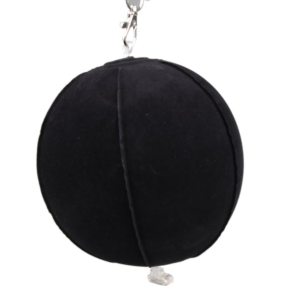 Oppblåsbar treningsball for golfsving Black