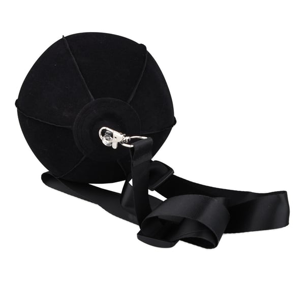 Oppblåsbar treningsball for golfsving Black