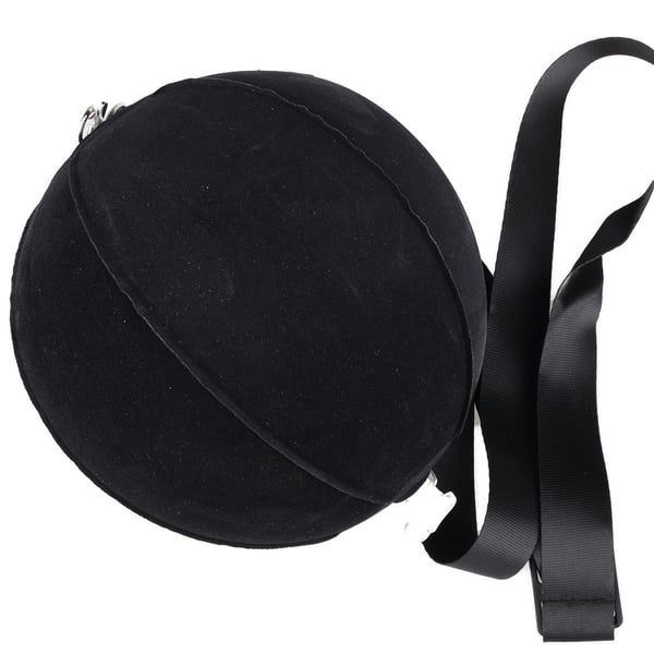 Oppblåsbar treningsball for golfsving Black