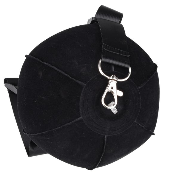 Oppblåsbar treningsball for golfsving Black