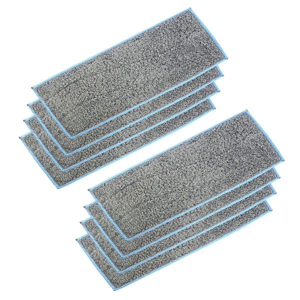 Vaskbare moppekluter til iRobot Braava Jet m6/6012/6110/6112, 8 stk. Grey