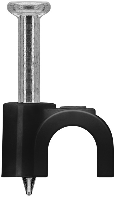 Kabelklemme 4 mm, sort