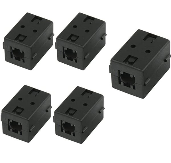 Ferritring - Brusdämpare, 10 mm ui1000, 5-pack