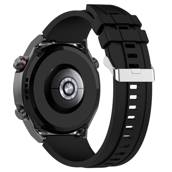 Klokkereim 22 mm med 2 størrelser Black