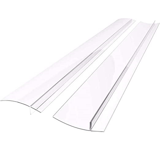Gjennomsiktig komfyrlist, 61,5 cm 1-pack