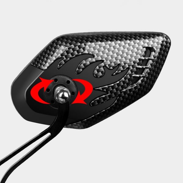 Cykelspejl bakspejl 360° rotation justerbar 22,2 mm