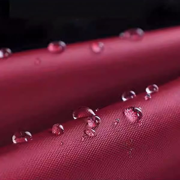 Vandtæt cykel-regnponcho Red