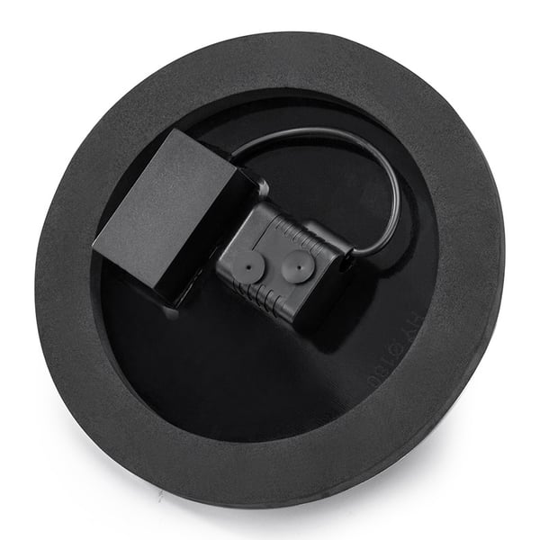 Solcelledrevet vannfontene med utskiftbare dyser - 18 cm