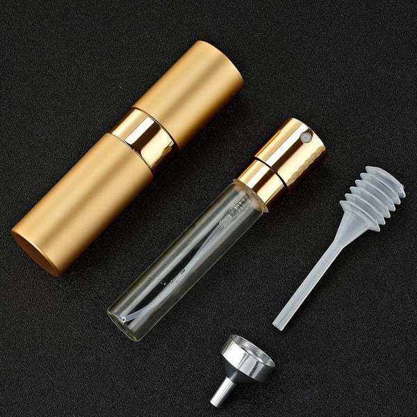 Liten refill sprayflaske for parfyme 8 ml Gold