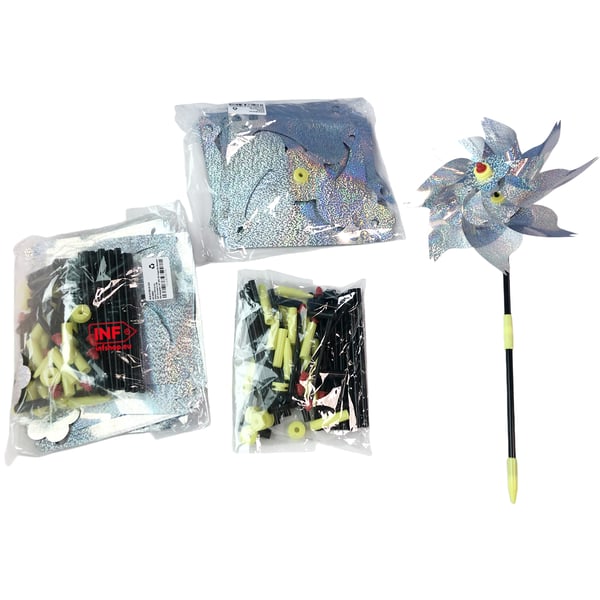 Tuulipyörä, heijastava linnunpelätin 10-Pack