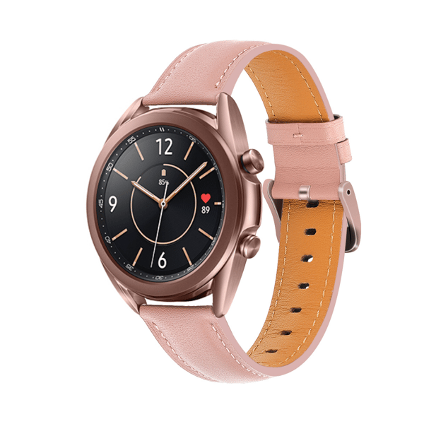 Galaxy Watch 3rd generation læderurrem Pink