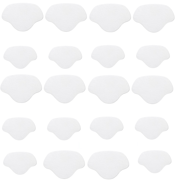 Kantapään suoja/korjauspaikat kenkien korjaukseen 2 kokoa 10 paria White