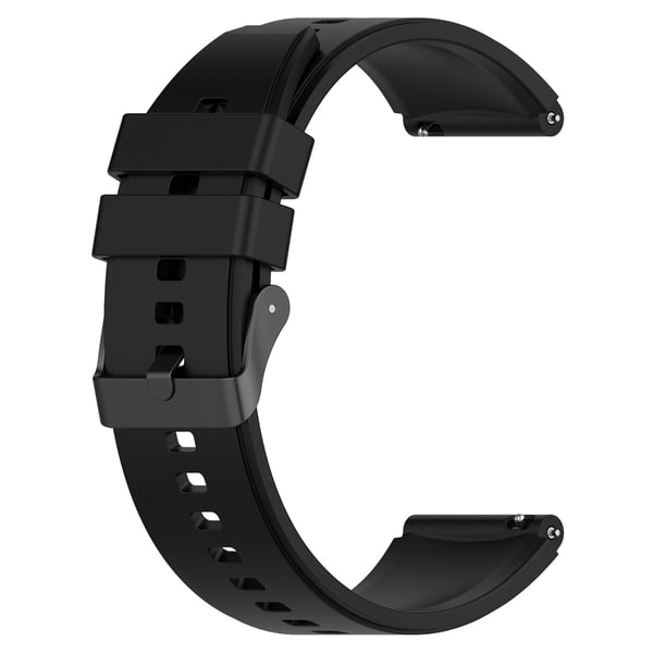 Universell kompatibel klokkerem - 22 mm Black