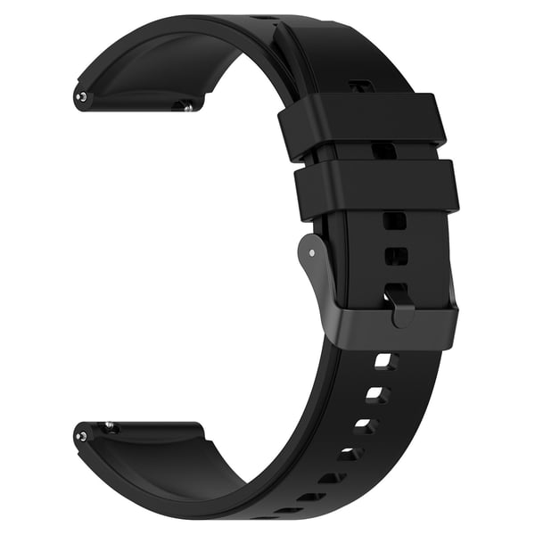Universell kompatibel klokkerem - 22 mm Black