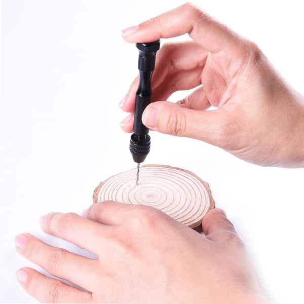 Manuelt værktøjssæt med Micro spiralbor Black
