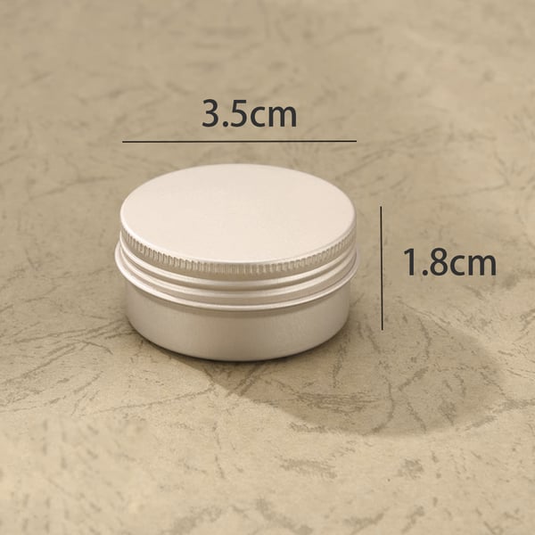 Aluminiumsboks med skrukork 10 ml 5-pak Gold