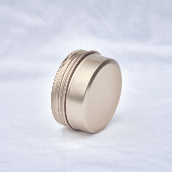 Aluminiumsboks med skrukork 10 ml 5-pak Gold