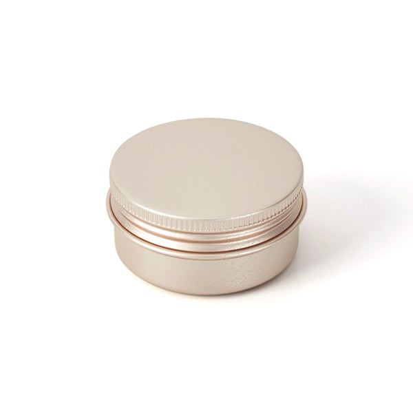 Aluminiumsboks med skrukork 10 ml 5-pak Gold