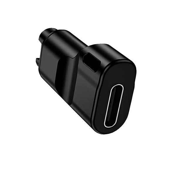 USB-C-sovitin Garmin-kellon lataamiseen Black