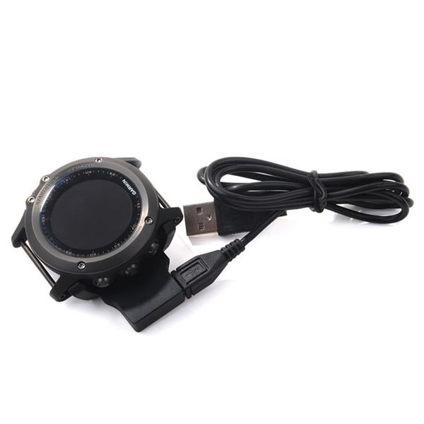 Lader for Garmin Fenix 3 / Fenix 3 HR-klokke Black