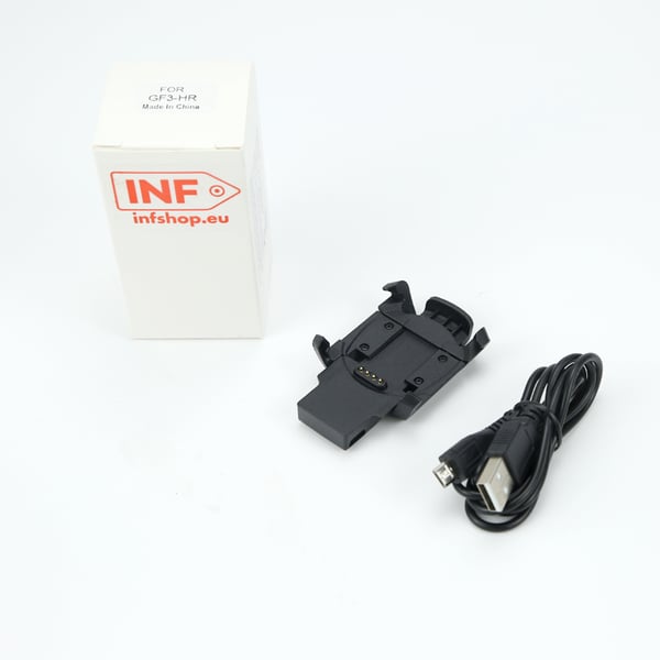 Lader for Garmin Fenix 3 / Fenix 3 HR-klokke Black